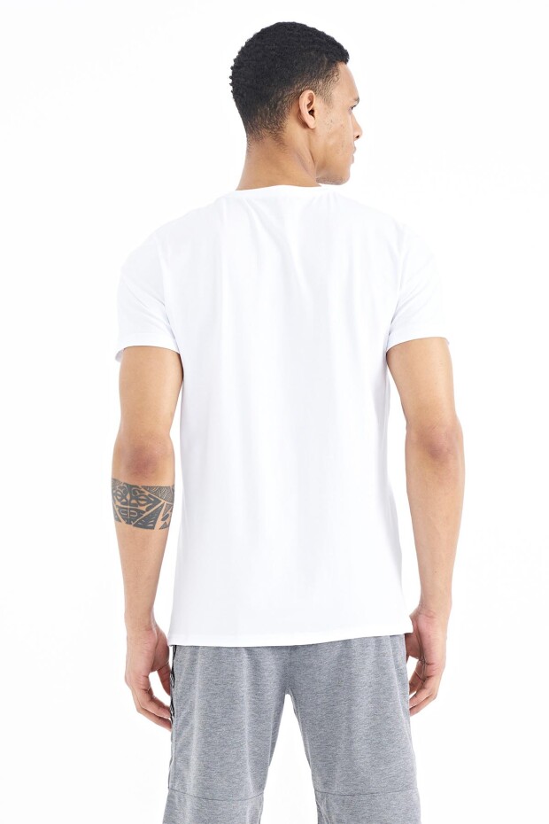 Dean Beyaz Standart Kalıp Erkek T-Shirt - 88211