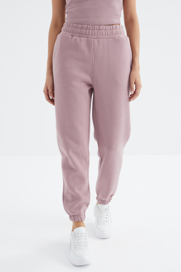 Tommy Life Gül Kurusu Yüksek Bel Rahat Form Basic Jogger Kadın Eşofman Alt - 94624. 4 Tommy Life Gül Kurusu Yüksek Bel Rahat Form Basic Jogger Kadın Eşofman Alt - 94624. 4