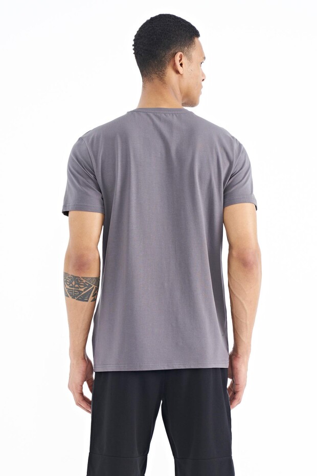 Dean Koyu Gri Standart Kalıp Erkek T-Shirt - 88211