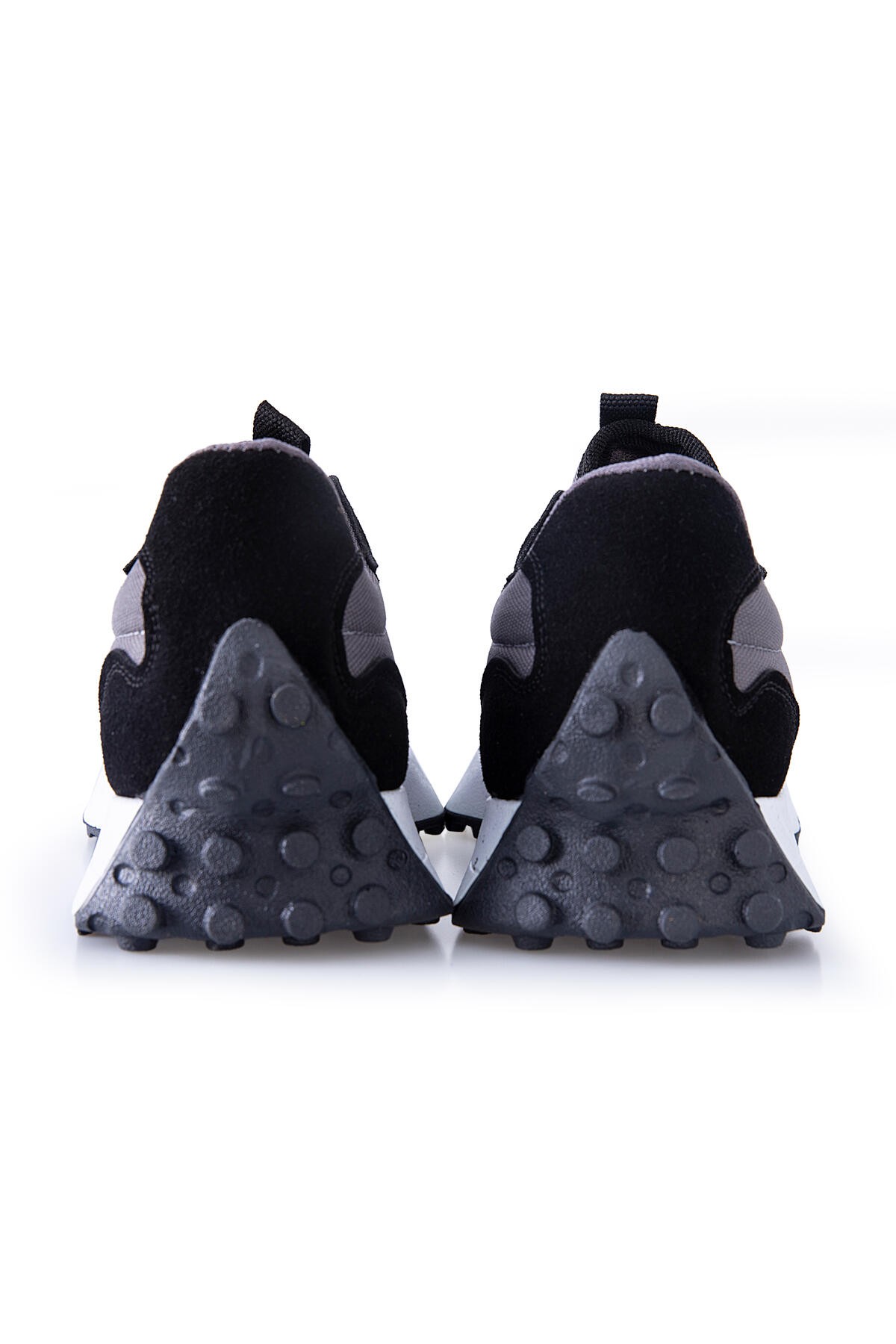 Siyah Mantar Topuk Detaylı Bağcıklı Erkek Spor Ayakkabı - 89095